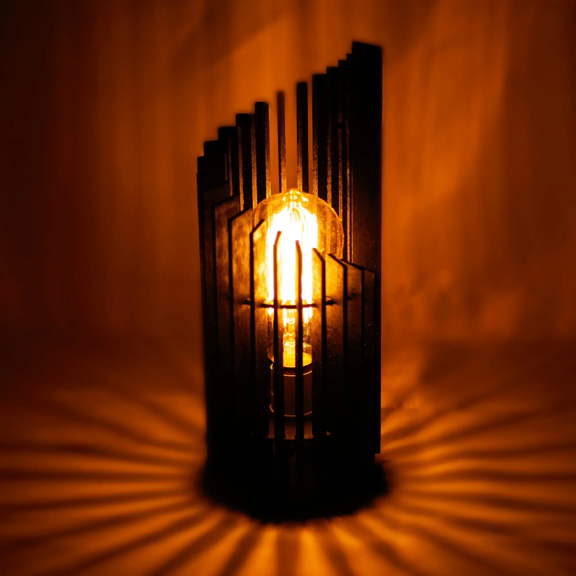 Lampe de chevet moderne – Design vertical lumineux